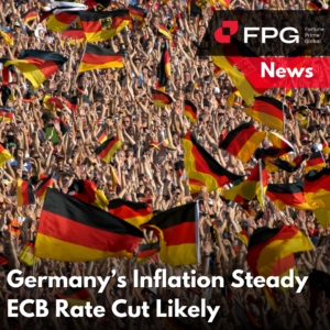 Germany’s Inflation Steady, ECB Rate Cut Likely