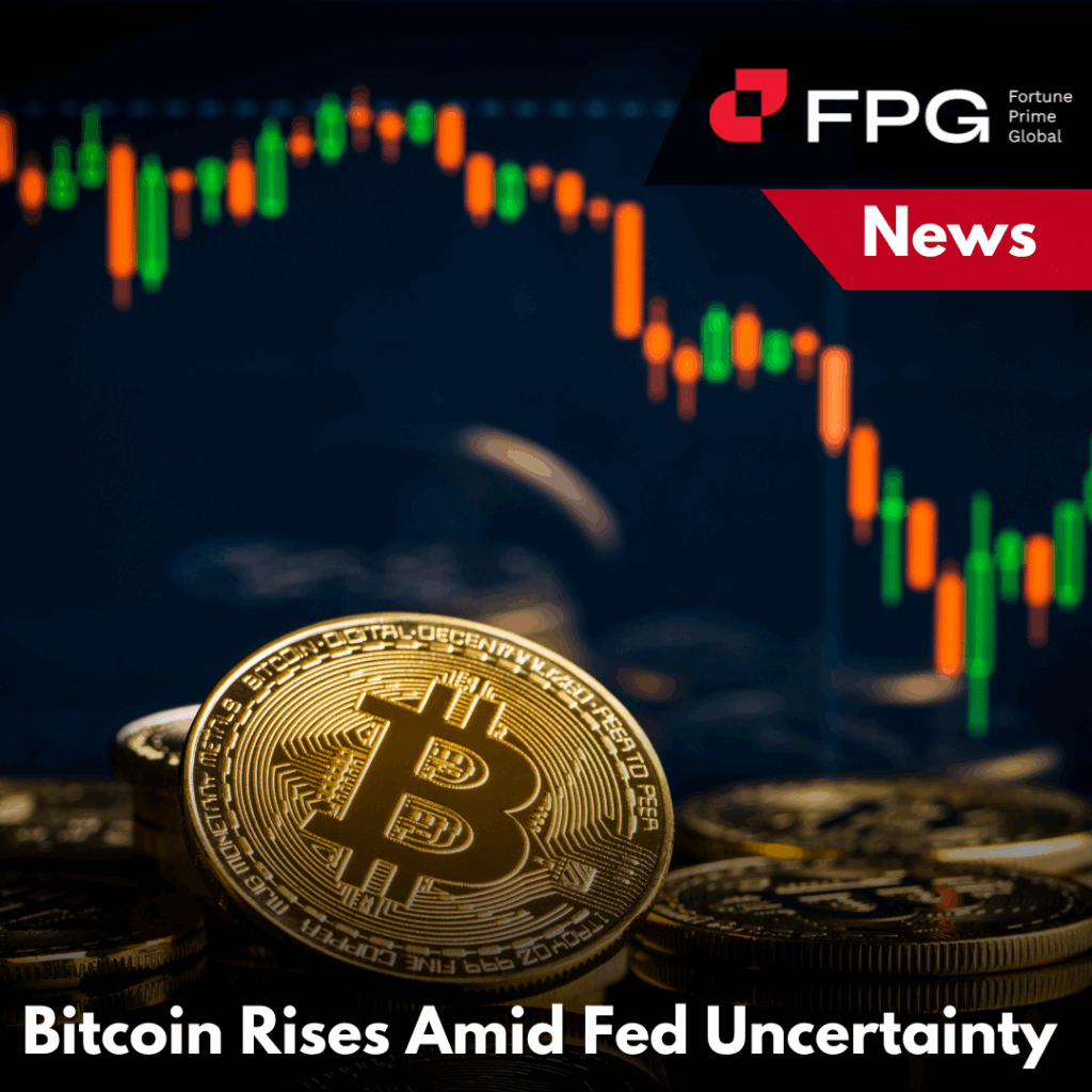 Bitcoin Rises Amid Fed Uncertainty