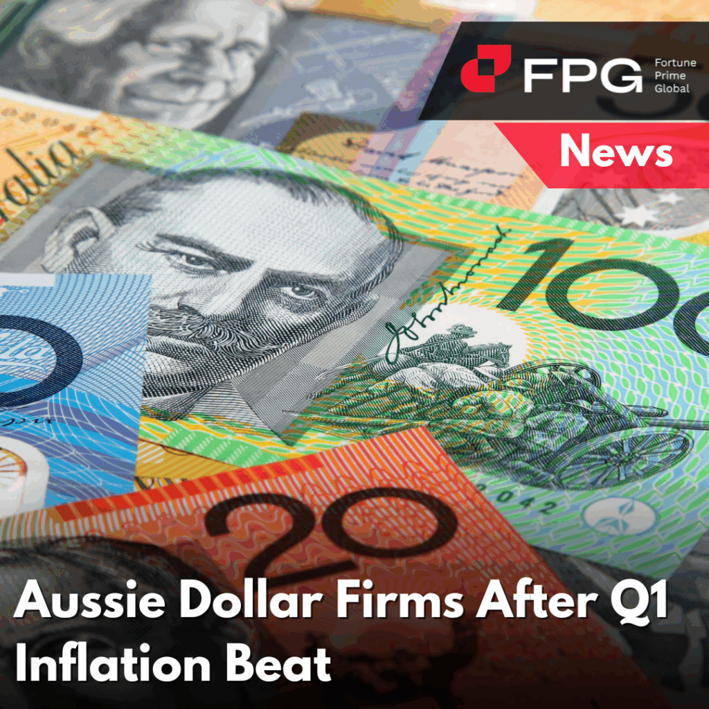 Aussie Dollar Firms After Q1 Inflation Beat