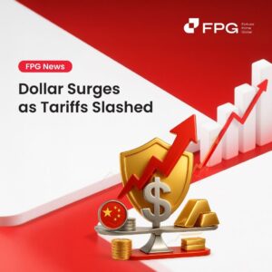 Dollar Surges as Tariffs Slashed