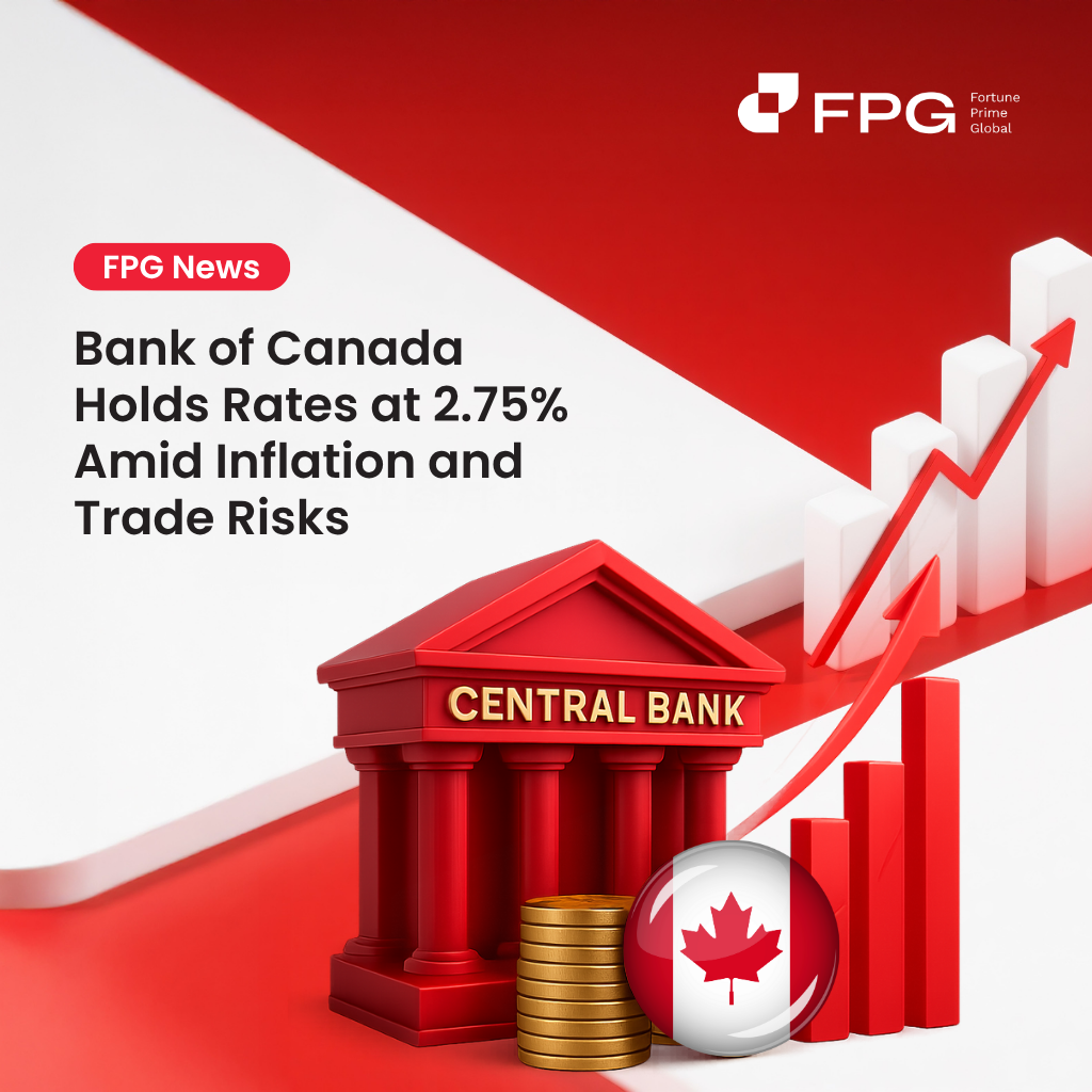 Bank of Canada Holds Rates at 2.75% Amid Inflation and Trade Risks