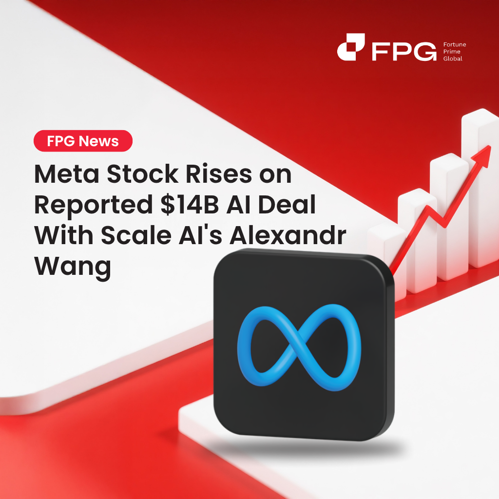 Meta Stock Rises on Reported $14B AI Deal With Scale AI's Alexandr Wang