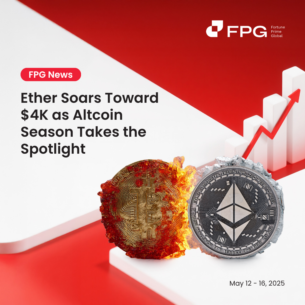 Ether Soars Toward $4K as Altcoin Season Takes the Spotlight