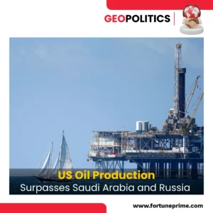 US Oil Production Surpasses Saudi Arabia and Russia
