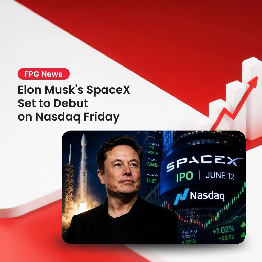 Elon Musk's SpaceX Set to Debut on Nasdaq Friday