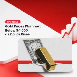 Gold Prices Plummet Below $4,000 as Dollar Rises