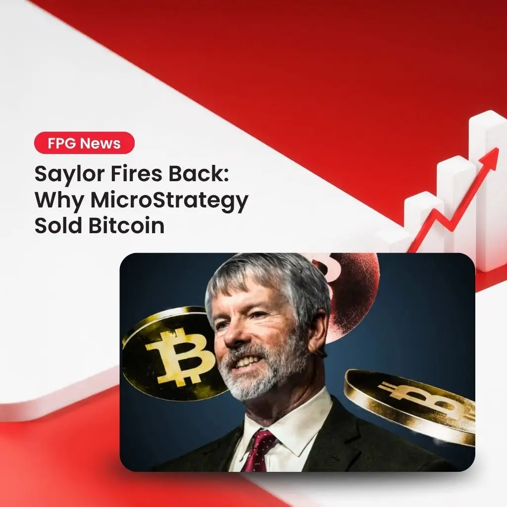 Saylor Fires Back: Why MicroStrategy Sold Bitcoin
