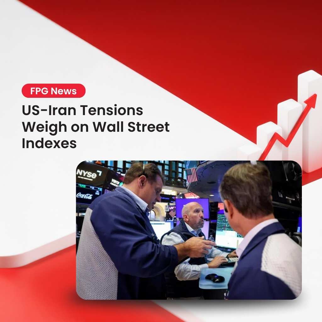 US-Iran Tensions Weigh on Wall Street Indexes