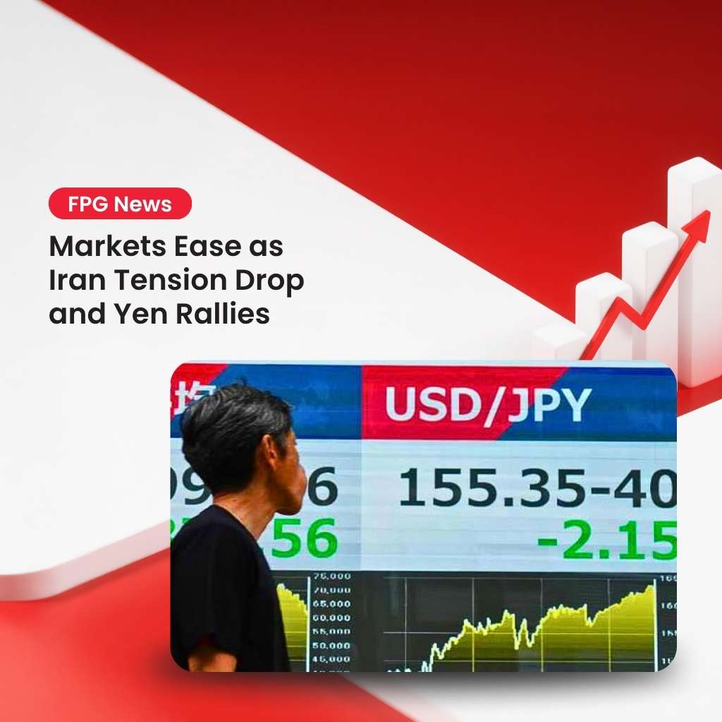 Markets Ease as Iran Tension Drop and Yen Rallies